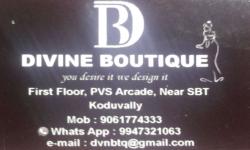 DIVINE BOUTIQUE, BOUTIQUE,  service in Koduvally, Kozhikode